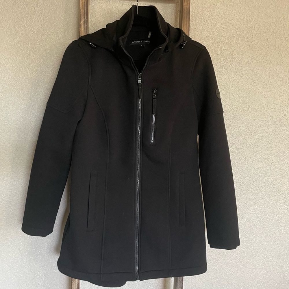COPY - Andrew Marc Sz S hooded jacket